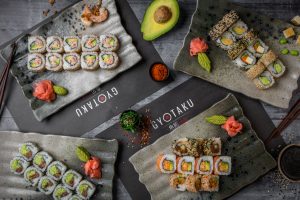 gyotaku sushi selection
